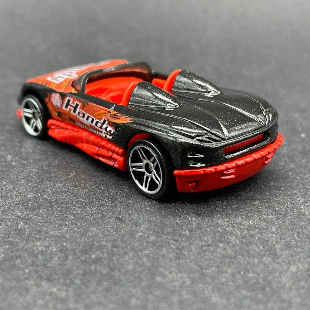 Hot Wheels MX48 Turbo Convertible Sports Car Red Handy Diecast 1/64 Scale Loose